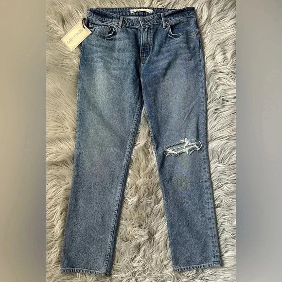 GRLFRND Kate Low Rise Slim Crop in Hidden Hills Size 29 NWT - Picture 5 of 14